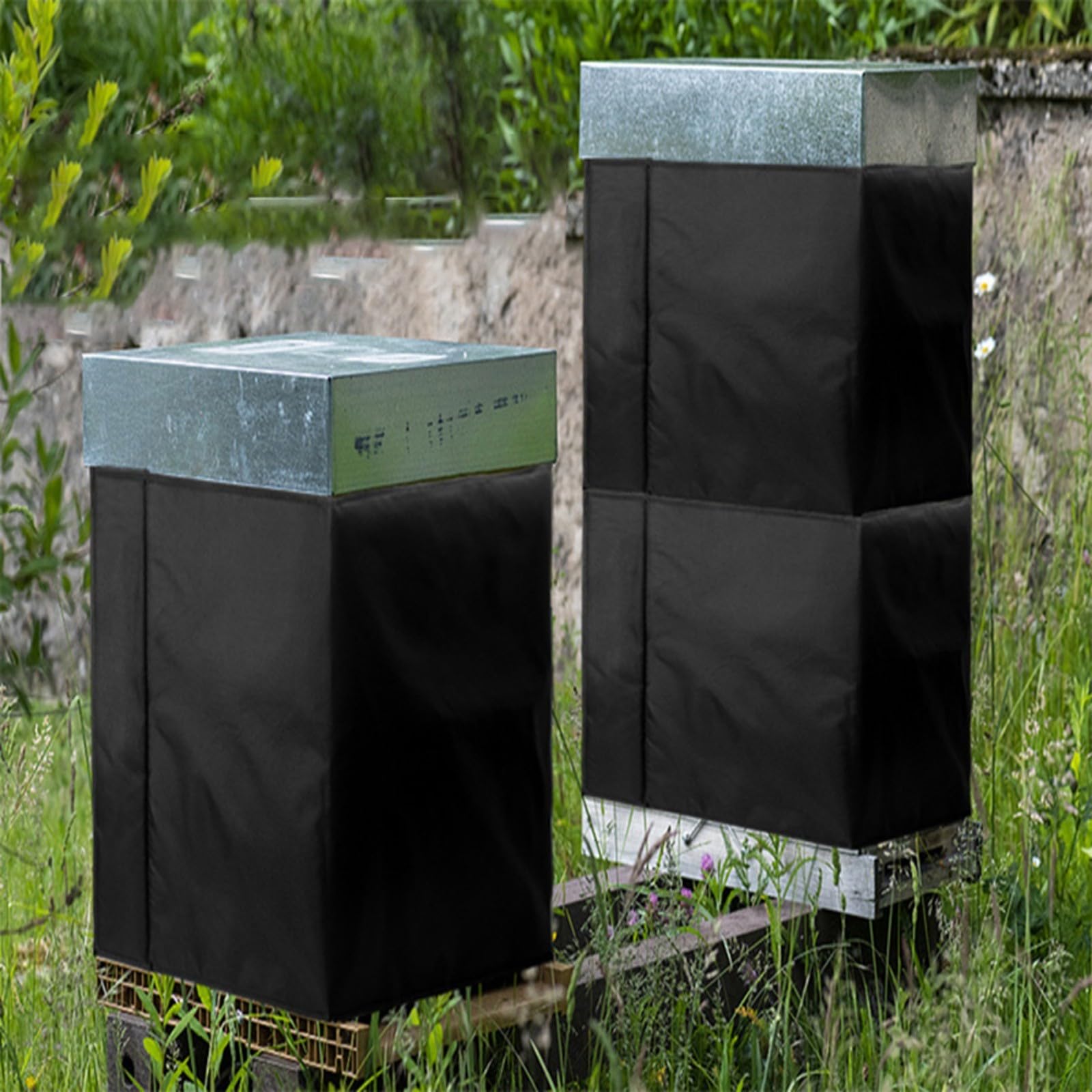 Hitzeschild in Bienenstock-Verpackung, Bienenstock-Hitzeschild, erhältlich in 183 oder 194 cm Länge