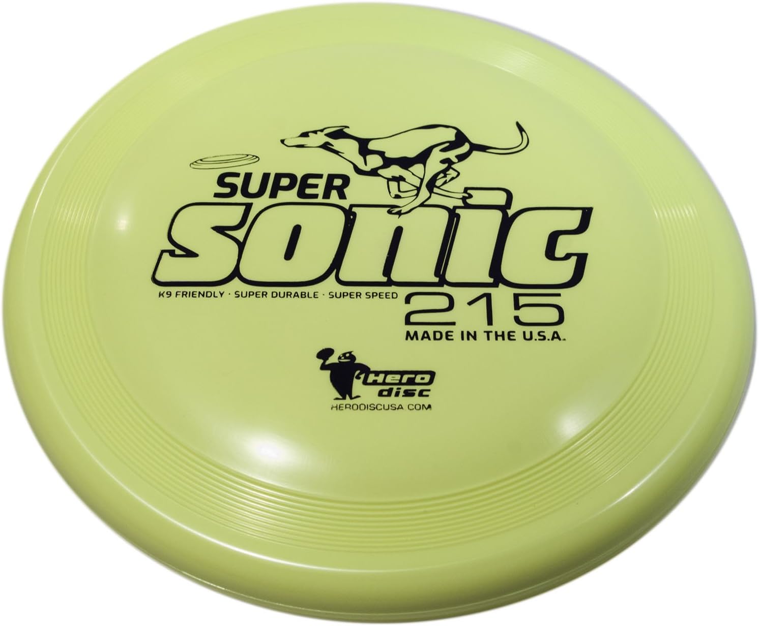 Hero Super Sonic 215 ~ Taffy Material - Chartreuse