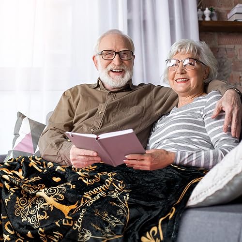 Miniatura 4 de AKLSNDLKA 7 años para él, regalos de cobre para el séptimo aniversario de boda, regalos de pareja para marido, esposa, él, ella, 60 x 50 pulgadas,