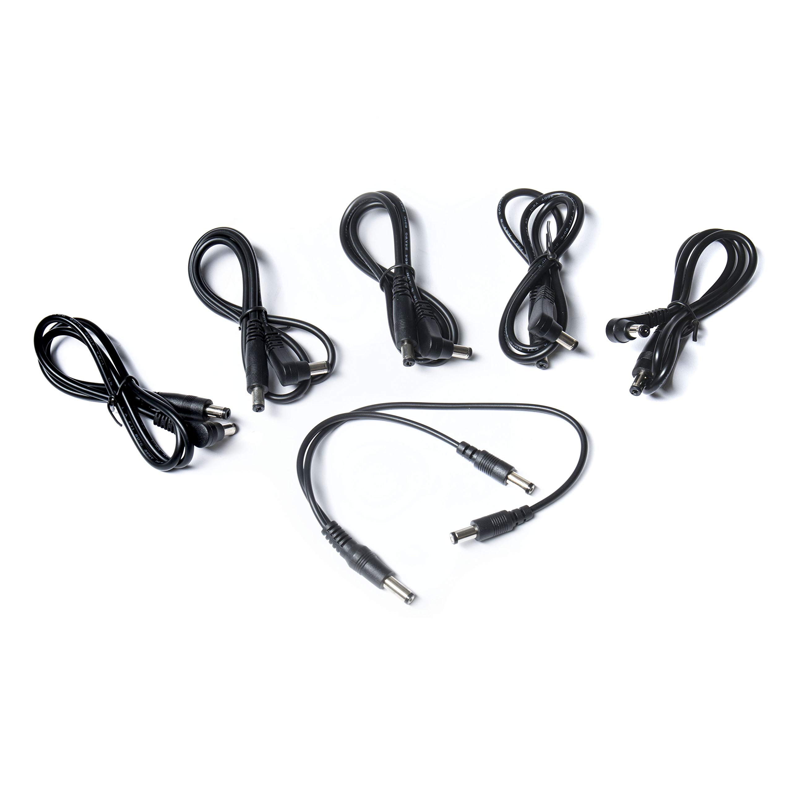 Fame Netzteil, Multinetzteil mit 9V DC und 2500mA für 5 Effektgeräte, Gitarrenzubehör Pedale für Pedalboard, DC Adapter