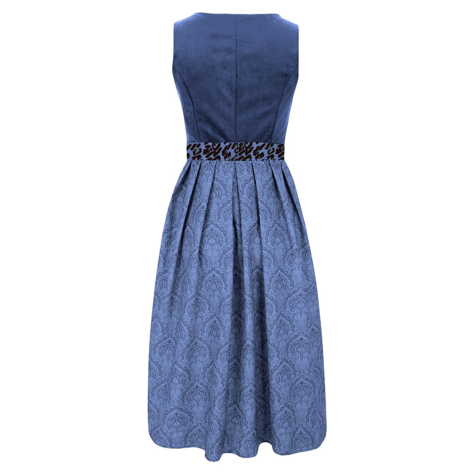 Generisch Dirndlkleid Damen Dirndl Trachtenkleid Trachtenrock Dirndlschürzen Lang Kleider Schürze Mädchen Midi Dirndlbluse Trachtenmode Elegante Kostüm Baumwolle Spitze Große Größe Oktoberfest Party