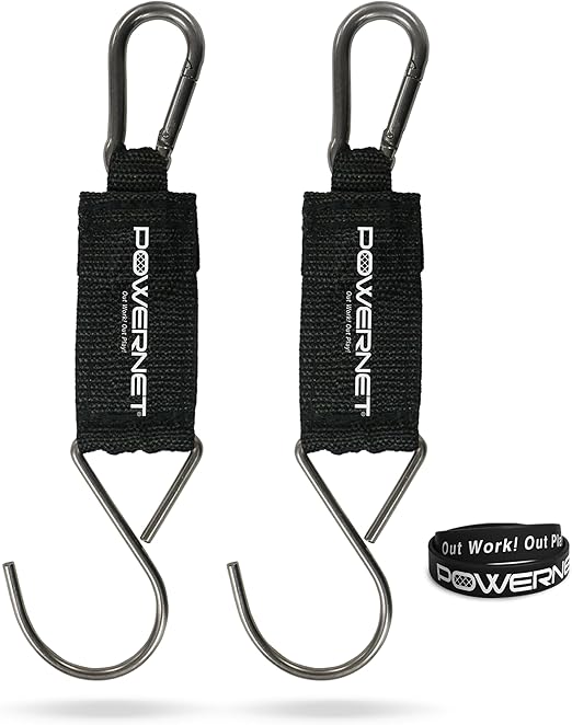 PowerNet Dugout Organizers, Softball & Baseball Bat Fence Rack, Multi-Clip Gear Hanger, Two Fence Hooks or Dugout Bundle, Baseball Coaching Accessories, Baseball Equipment Dugout Organizer with Hooks