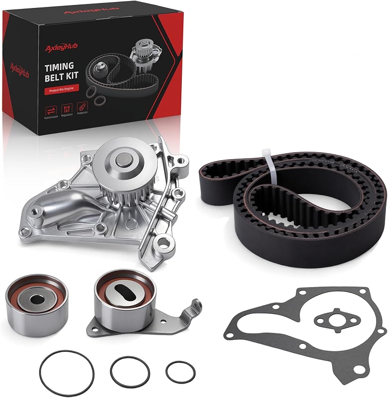 Kit de correia dentada com bomba d’água AxleyHub TKT-003 para Toyota – Aplicações selecionadas