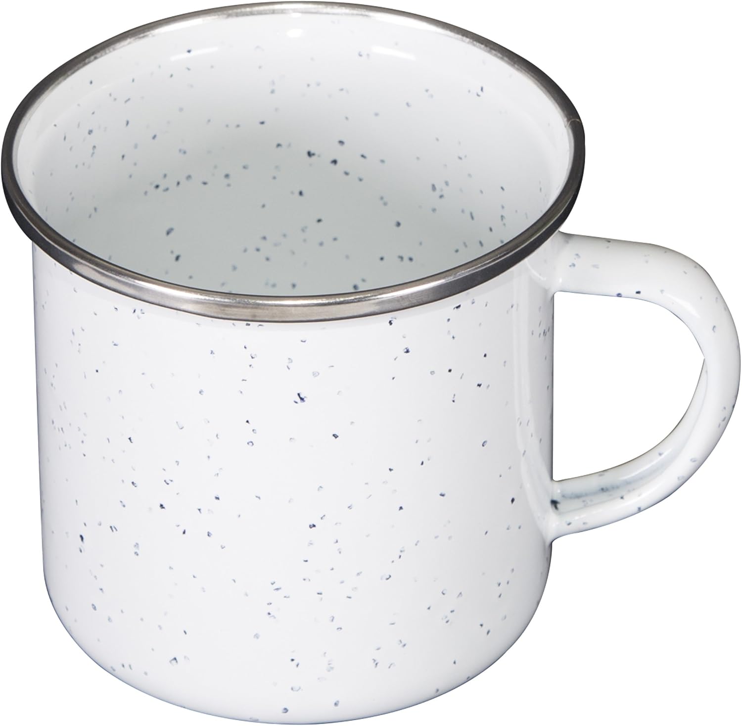 Stansport 11220-03 Deluxe 24-Piece Enamel Tableware Set (White)