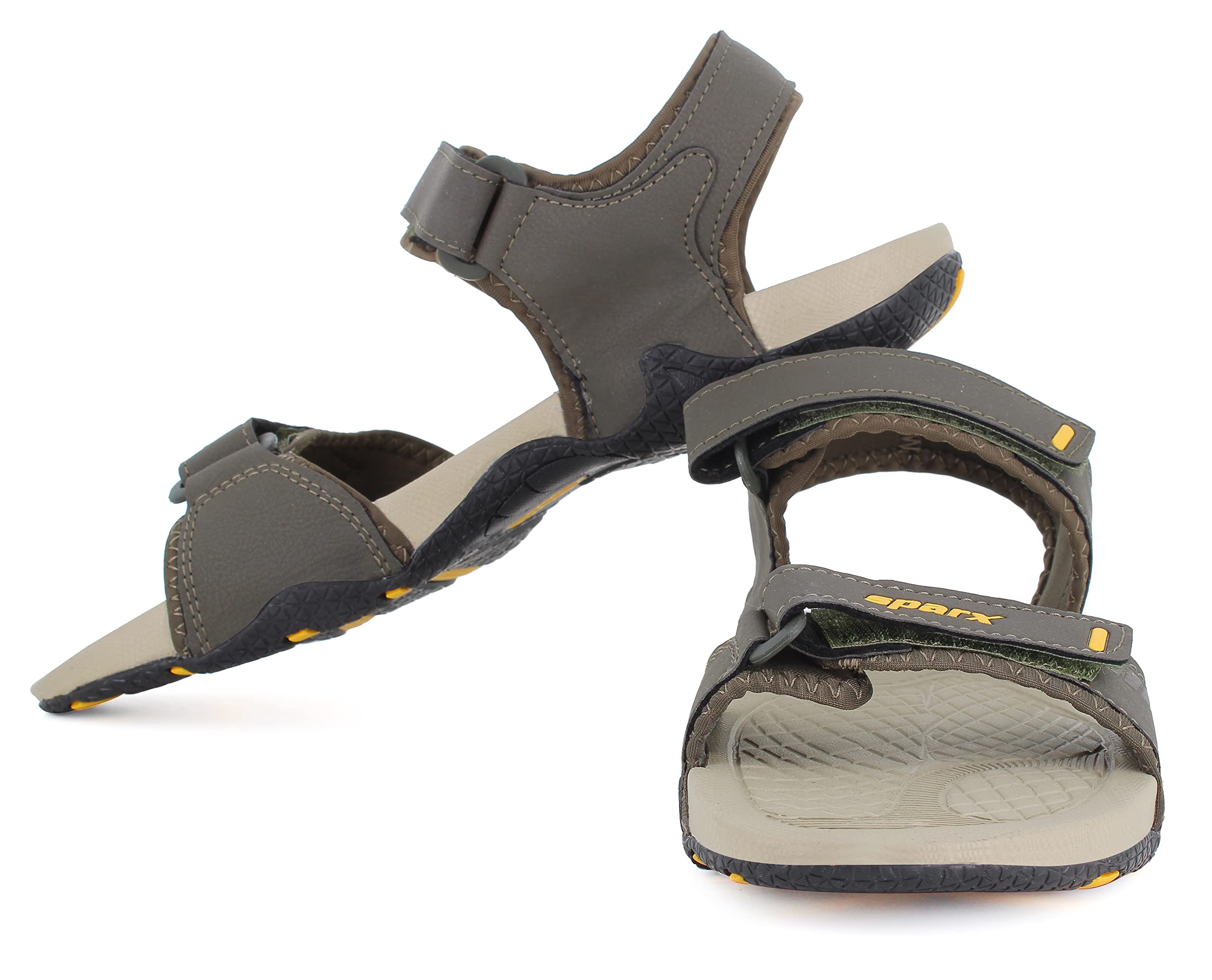 Sparx mens SS 560 | Latest, Daily Use, Stylish Floaters | Gold Sport Sandal - 8 UK (SS 560) (B09N7MDVRT) Amazon Price History, Amazon Price Tracker
