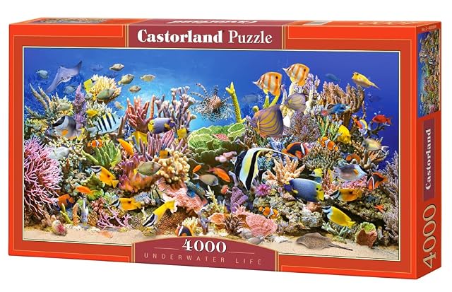 Castorland C-400089-2 - La Vida subacuática, Puzzlee 4000 teiligle, clásico Puzzle