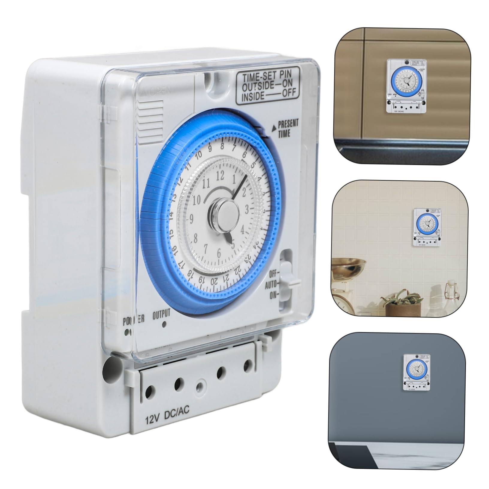 Mechanischer 16a PC Zeitschalter 250vac für Küche und Kochen