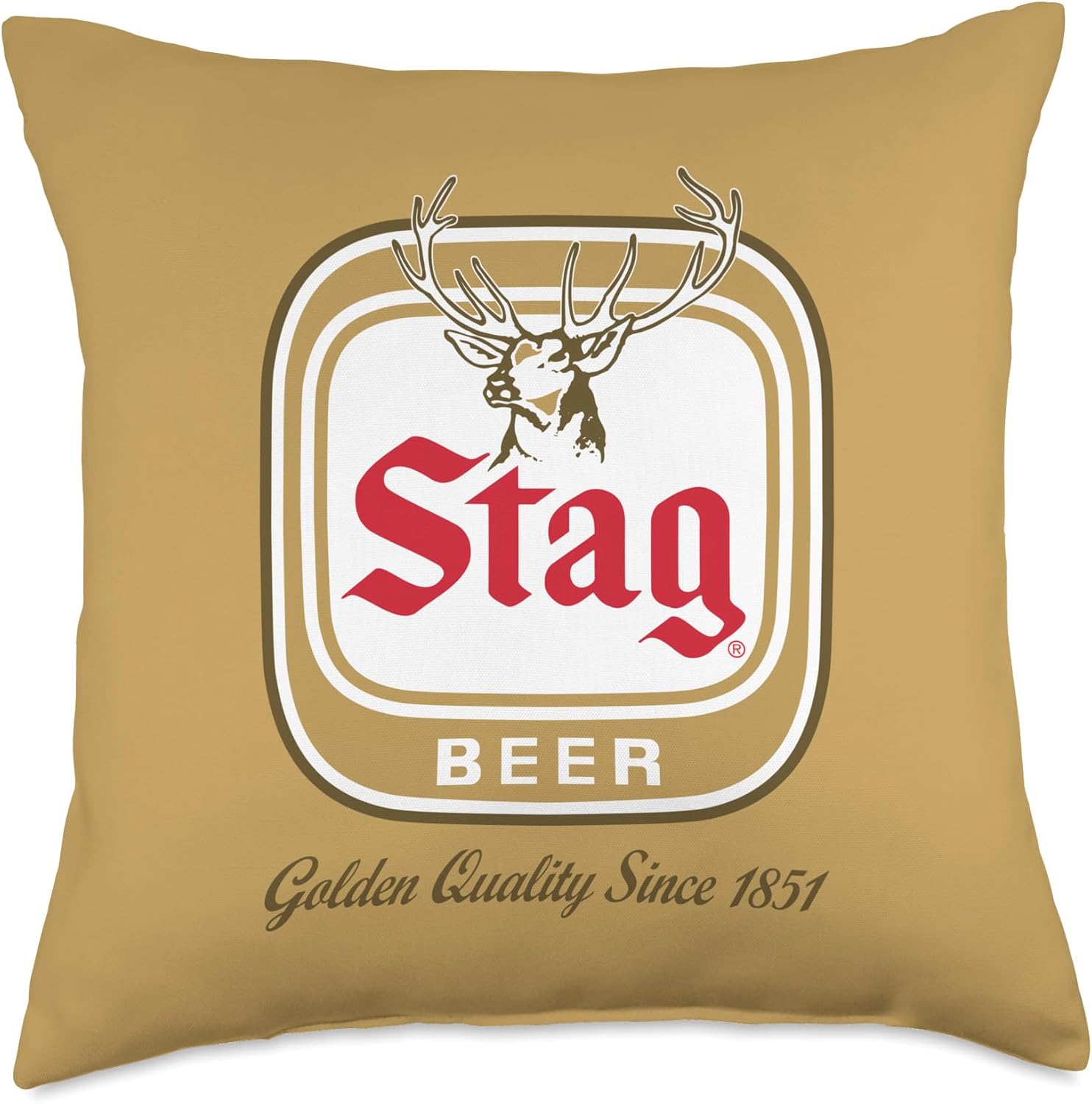 Stag Style - Logo Throw Pillow