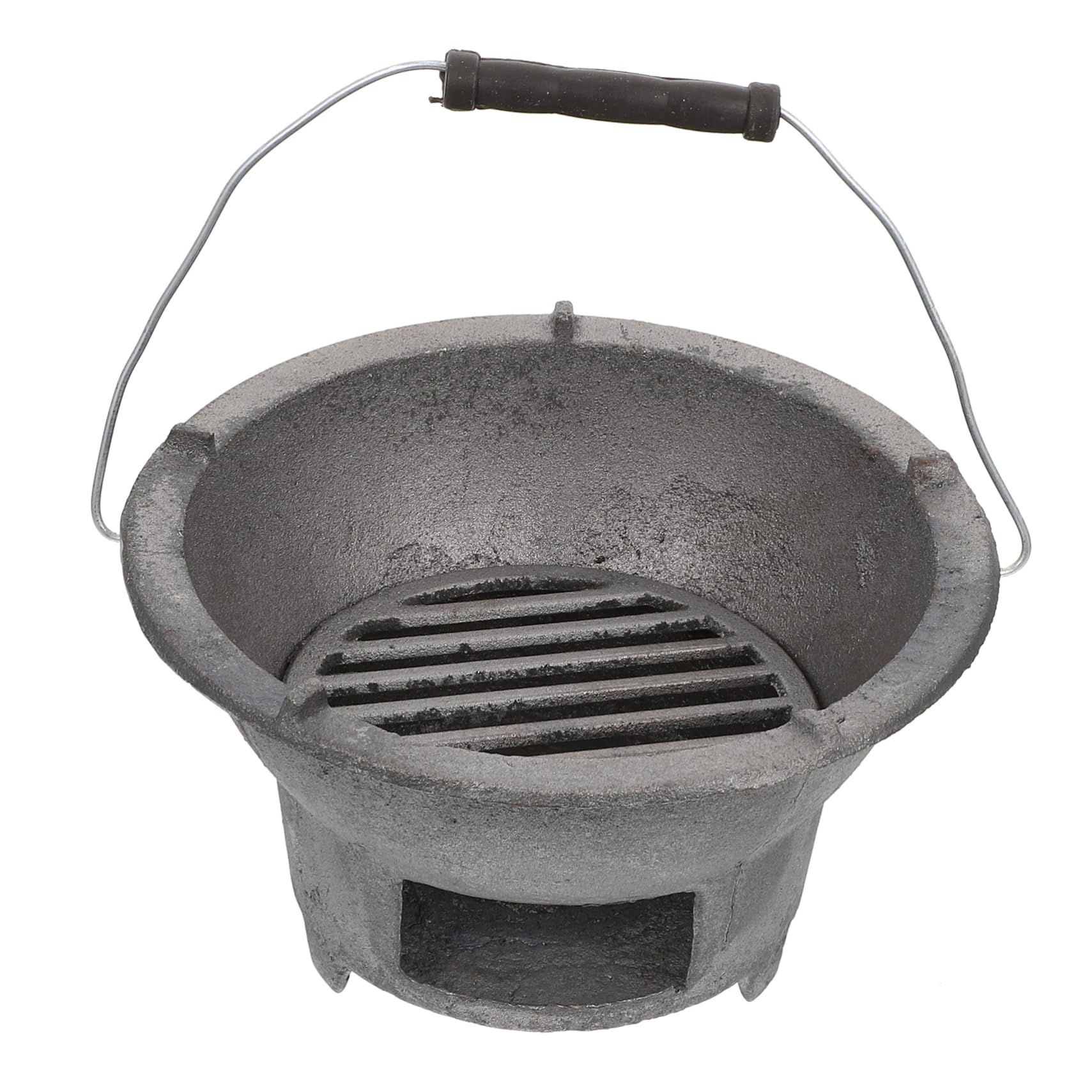 SOLUSTRE Barbecue Stove Outdoor Charcoal Grill for Camping Grilling Tool Set for Families and Friends