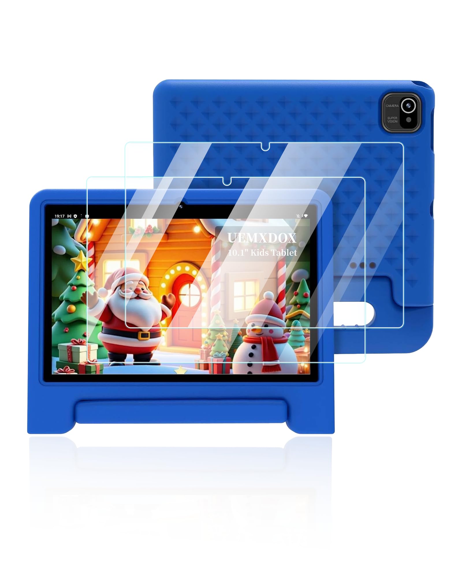 Screen Protector for UEMXDOX K109B Kids Tablet, 10.1 Inch Android 13 Tablet for Kids,Anti-Scratch 9H Hardness Touch Sensitive 2.5D Rounded Edges