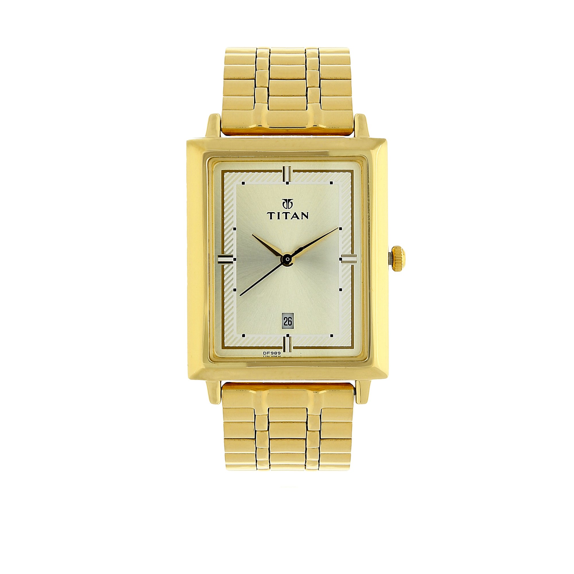 TitanKarishma Analog Rectangle Watch for Men's
