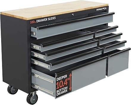 52 in. W 9-Drawer