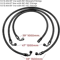 Vista 2 de Kit de línea de enfriador de transmisión para Chevy Silverado GMC Sierra 2500 HD 3500 6.6L Duramax (LB7/LLY) 2001-2005