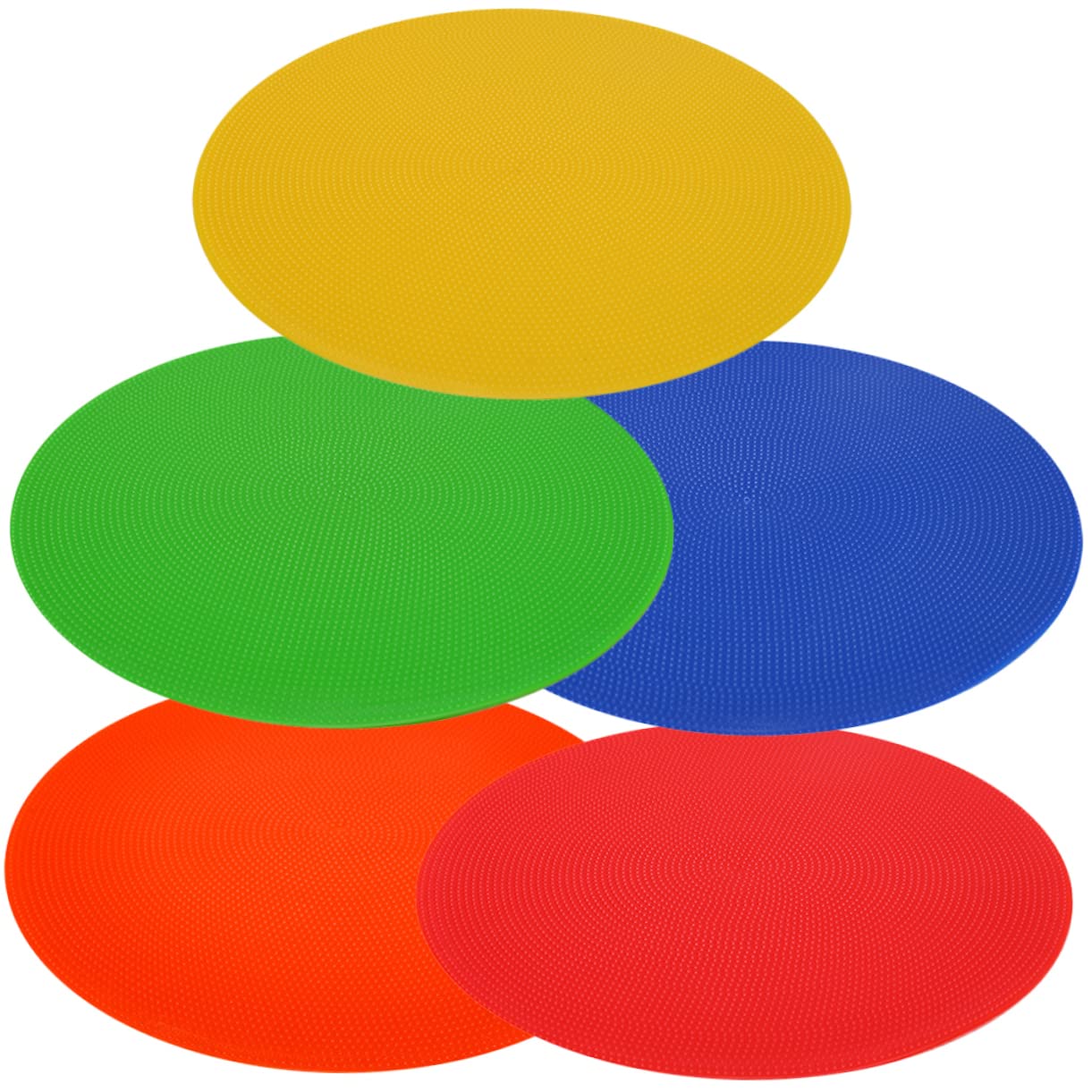 Toddmomy 10 Marqueurs De Sol En PVC Forme Pied - Pour Entraînement Tennis, Football, Agilité - Enfants/Adultes
