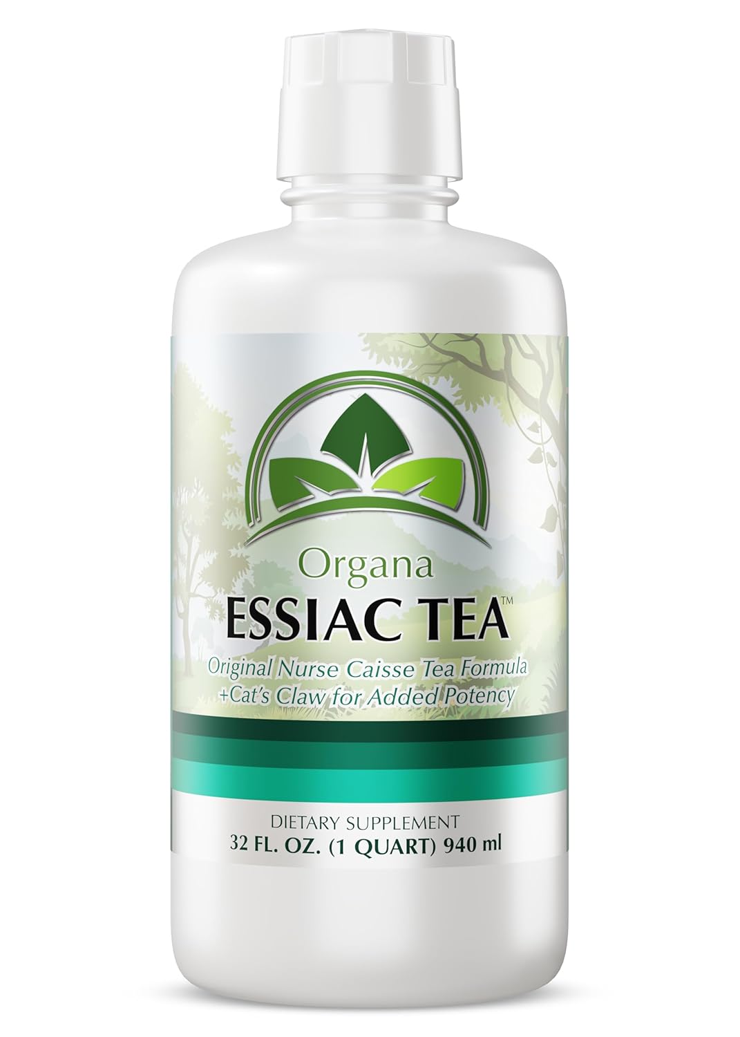 Organa Genuine Essiac Tea - Organic Liquid Essiac Tea - 4 Herb Genuine Essiac Formula - Ojibwa Herbal Detox Blend - Organic & Wildcrafted Herbs - Great for Wellness & Vitality - 32 oz Bottle - Image 6