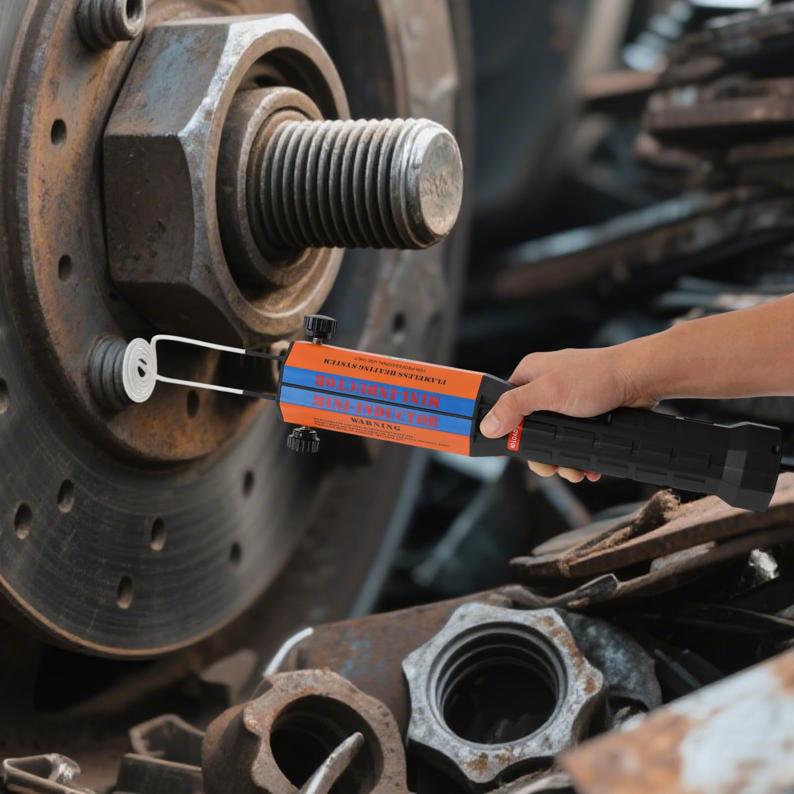 Riscaldatore a induzione da 1000 W, 850 °C, per auto, con 10 bobine riscaldanti, riscaldatore a induzione, portatile