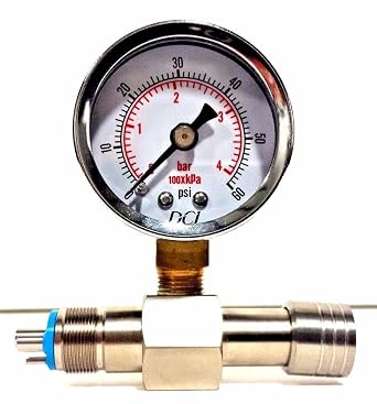 7267 Handpiece Pressure Gauge 0-100 PSI