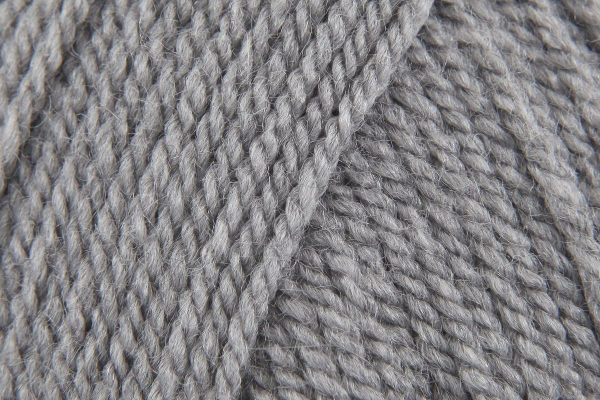 Stylecraft Special DK Crochet Yarn, Soft 100% Double Knitting Wool for Toys, Blankets, Cushion Covers, Jumpers - 100g Balls - Grey (1099) - Single GET 1 Ball Free-Total 2 Ball