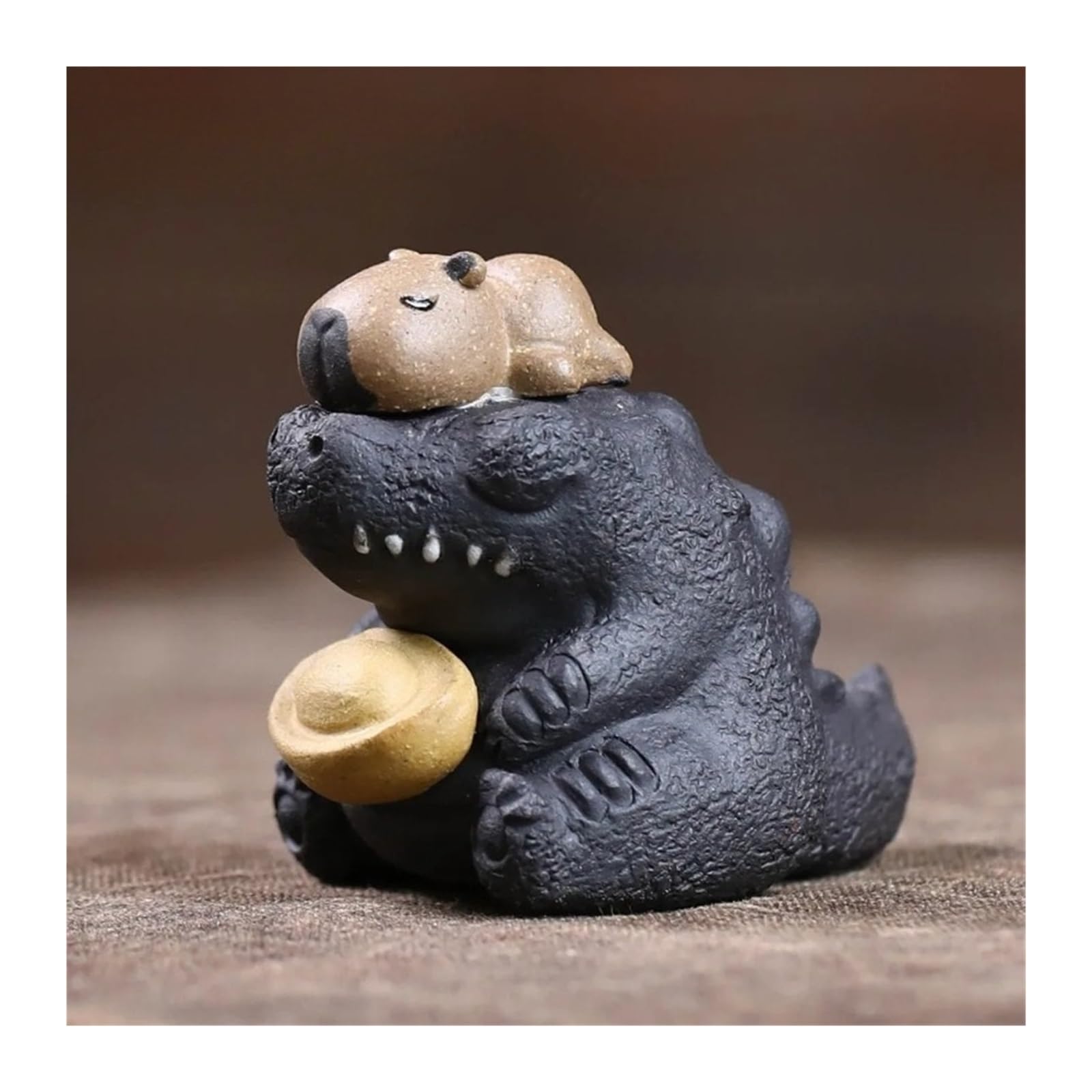 Einzelnes Capybara-Teehaustier for Teetisch