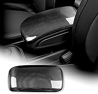 Vista 9 de AIRSPEED Adhesivo para panel de cambios de automóvil, cubierta de círculo, caja de cambios de fibra de carbono real, marco central, calcomanía