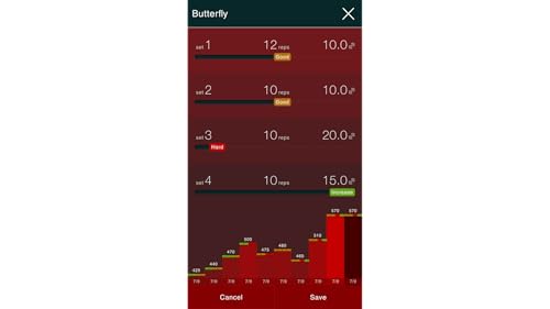 Gymap - free visual workout log & interval timer