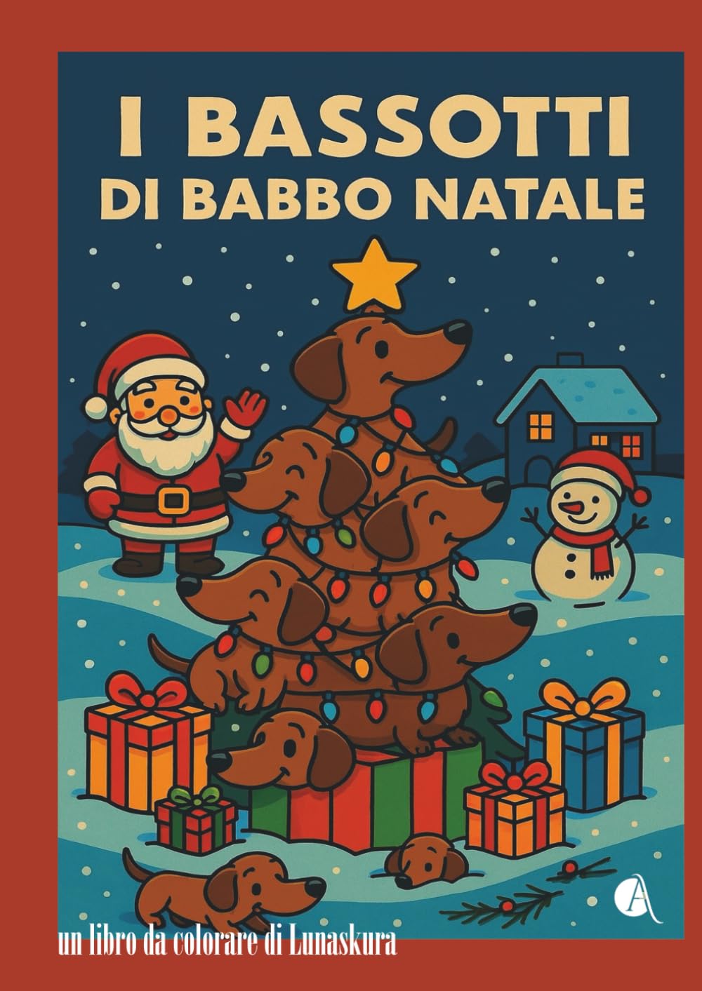I Bassotti di Babbo Natale: Libro da colorare