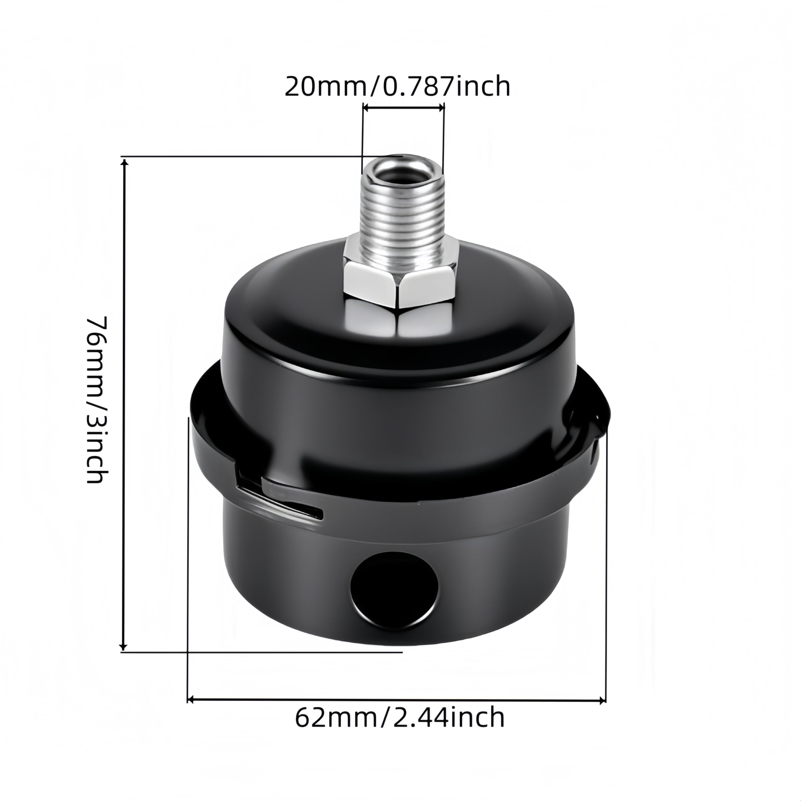Air Compressor Filter Silencer - Reduce Noise & Protect -5 Air Compressor Filter Silencer - Reduce Noise & Protect -5