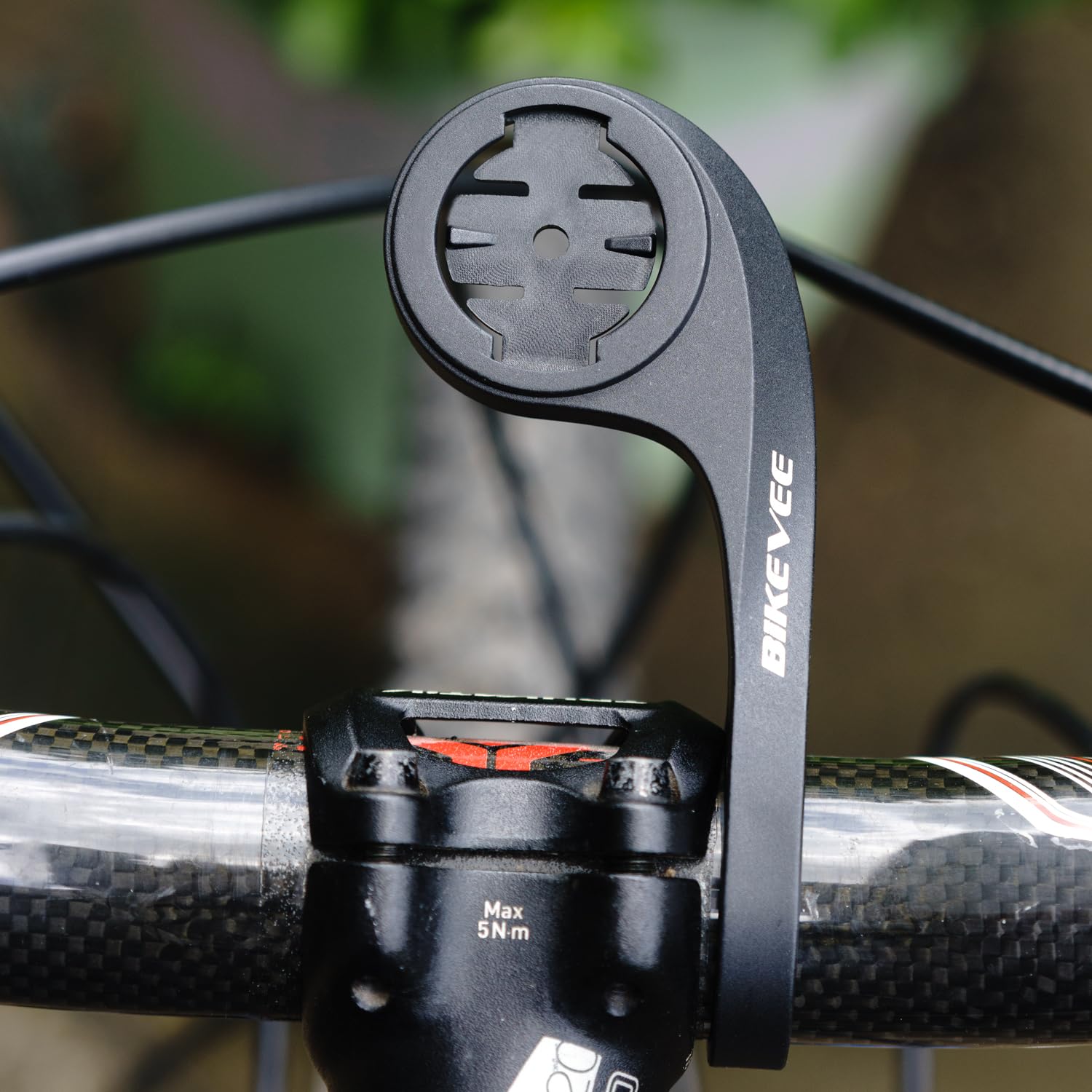 Supporto anteriore compatibile con Garmin Edge GPS Bike Computer Adapter per manubrio da 25,4 mm/31,8 mm, sicuro e universale
