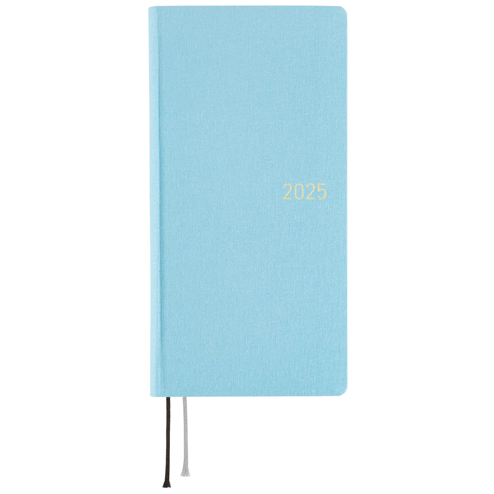 Hobonichi Techo 2025 Weken MEGA Engels - Smoke Gray Planner Groot En Slank Formaat
