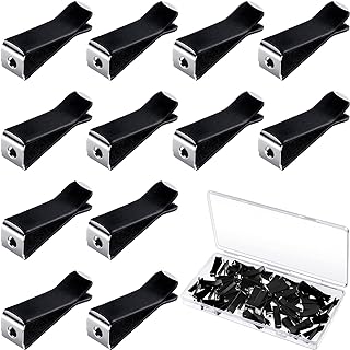100 Pieces Square Head Car Air Vent Clips Car Auto Air freshener Outlet Clips Car Outlet Perfume Clips Auto Air Conditioner Clips with 2 Pieces Storage Boxes for Office Home Car Air Conditioner Outlet