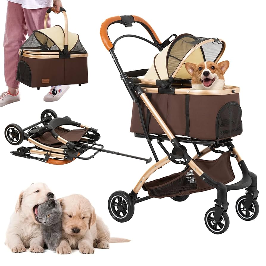 ティガ〜Y☆492Air Buggy for Dog Amazon.com: Pet Stroller for Dog and Cat, Pet Folding