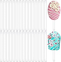 Vista 15 de 30 palitos acrílicos reutilizables para tartas, moldes para tartas, espejos, palitos de helado, molde para tartas para el hogar, pasteles, dulces