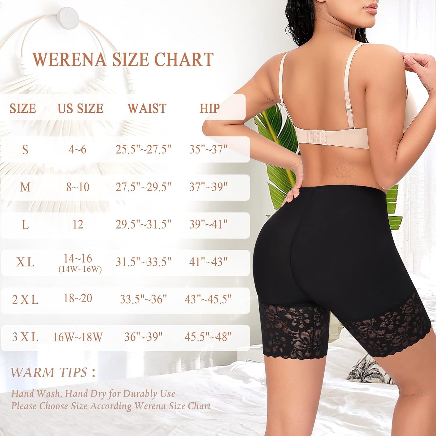 Slip Shorts for Under Dresses Women Anti Chafing Underwear Seamless Boyshorts Panties Lace Under Shorts - Image 6