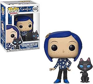 Funko 32811 Pop Movies Coraline with Cat Buddy Collectible Figure, Multicolor, Standard