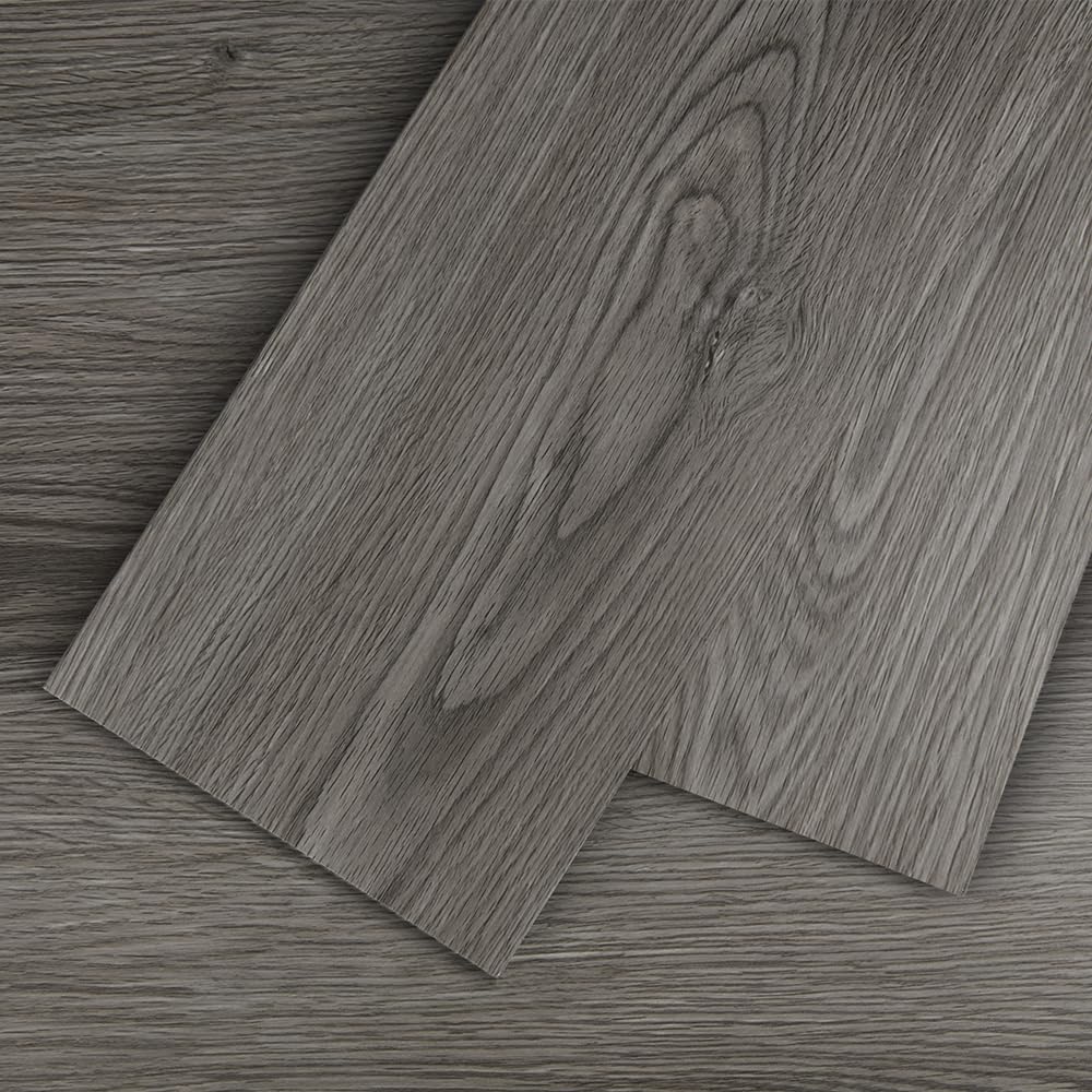 Mysflosy Luxury Vinyl Flooring Planks Self-Adhesive, Waterproof Peel and Stick Flooring, 6’’ x 36’’ Vinyl Flooring, 36pack 54 Sq.Ft, DIY Deep Wood Grain Planks Easy to Install for Kitchen, Living Room