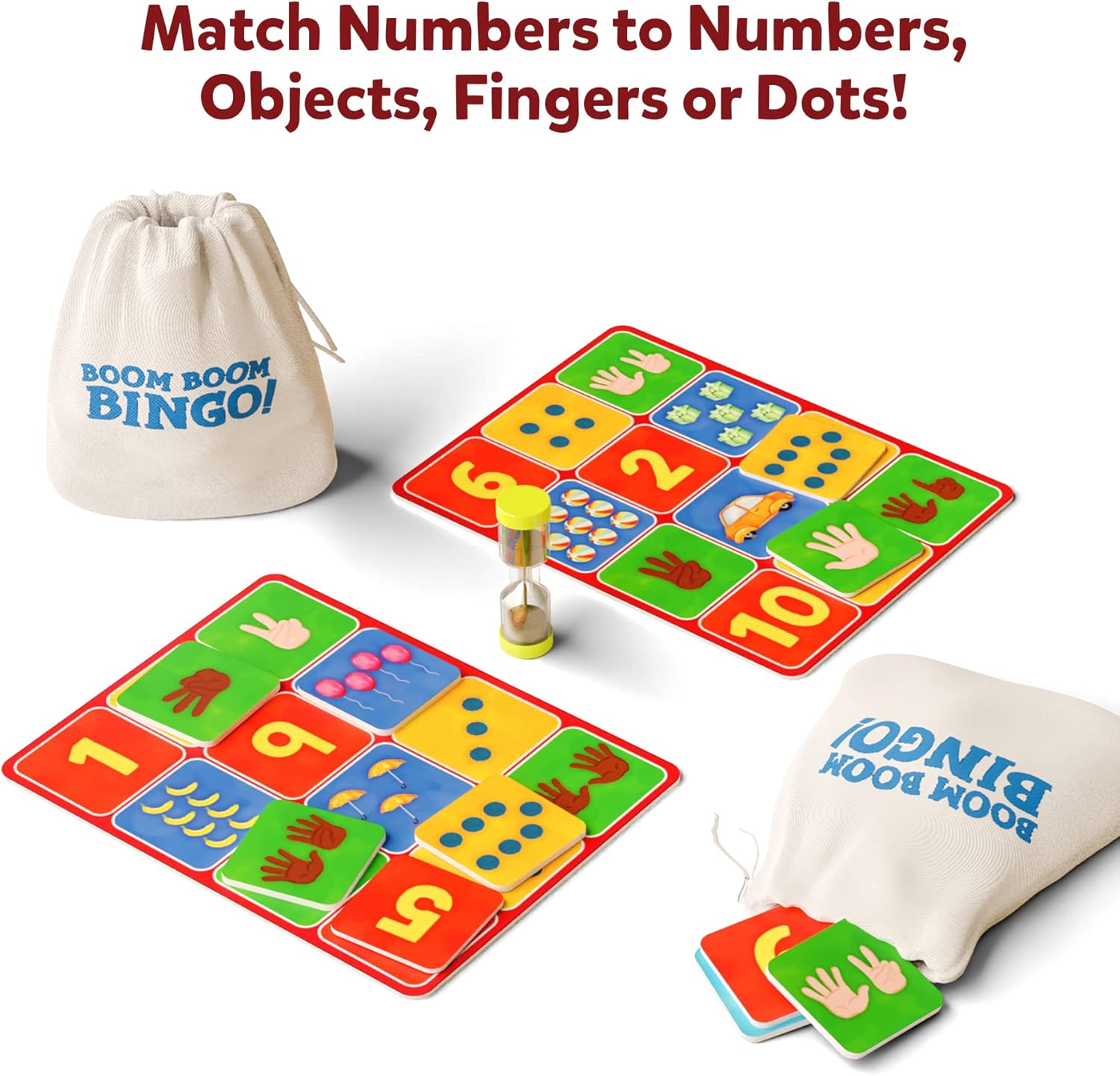 Skillmatics Bingo Preschool Board Game - Numbers & Counting, Fun & Fast Matching Bingo Game, Gifts for Boys & Girls Ages 4 to 7