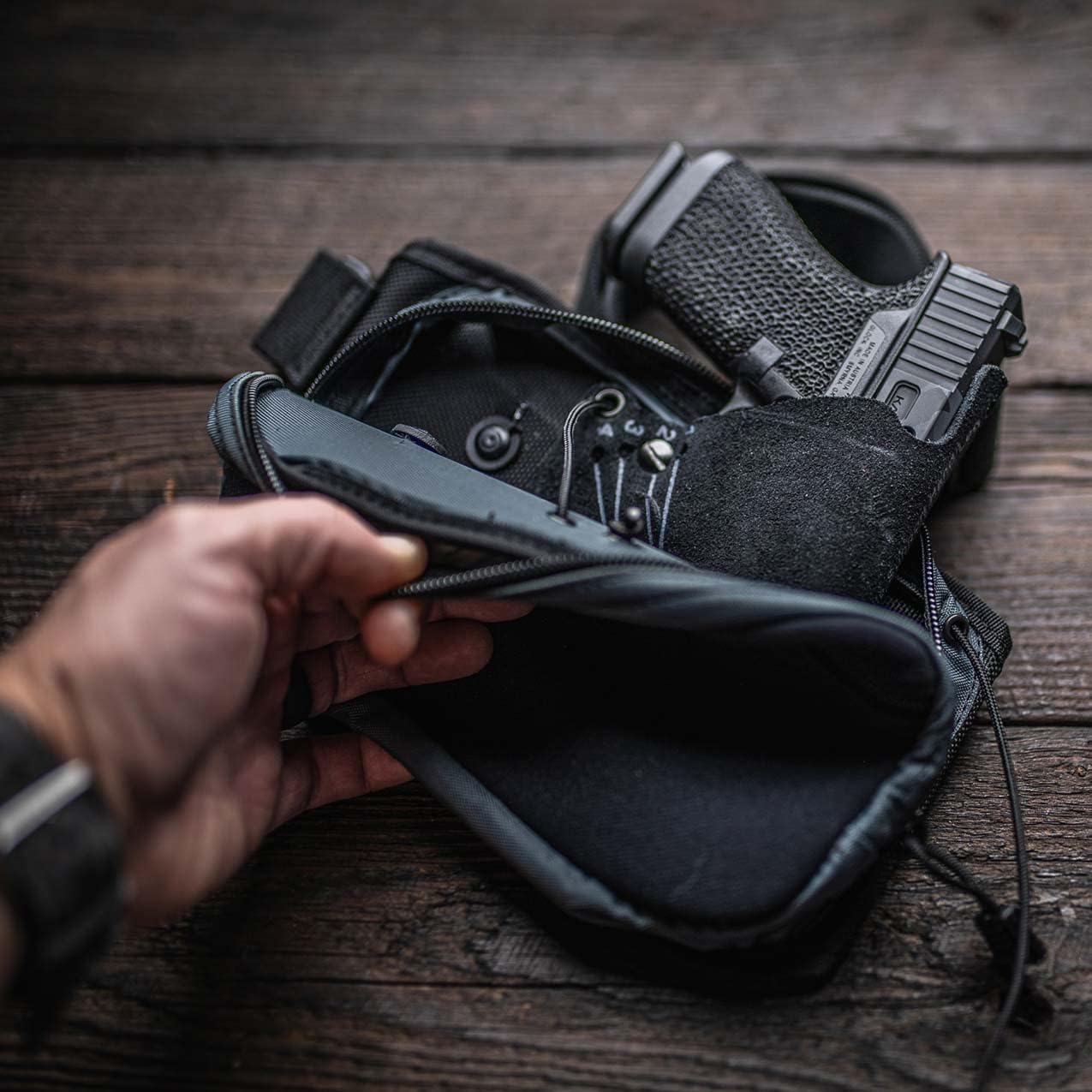 Galco FasTrax PAC Subcompact Holster Gray