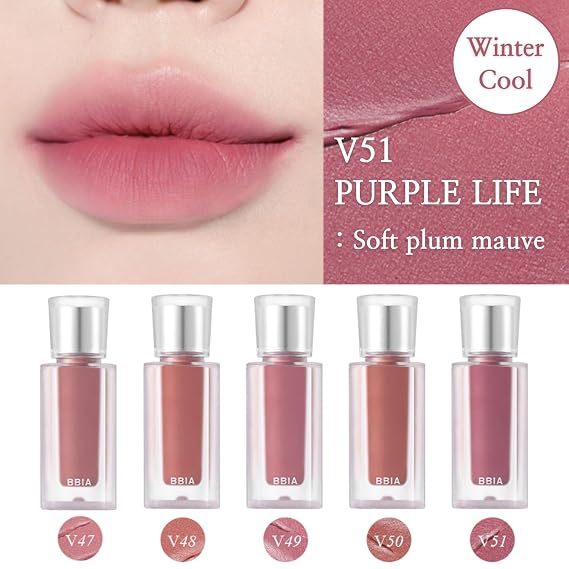 BBIA Last Velvet Tint MLBB Edition 5 Colors (V47~V51) Bundle Set