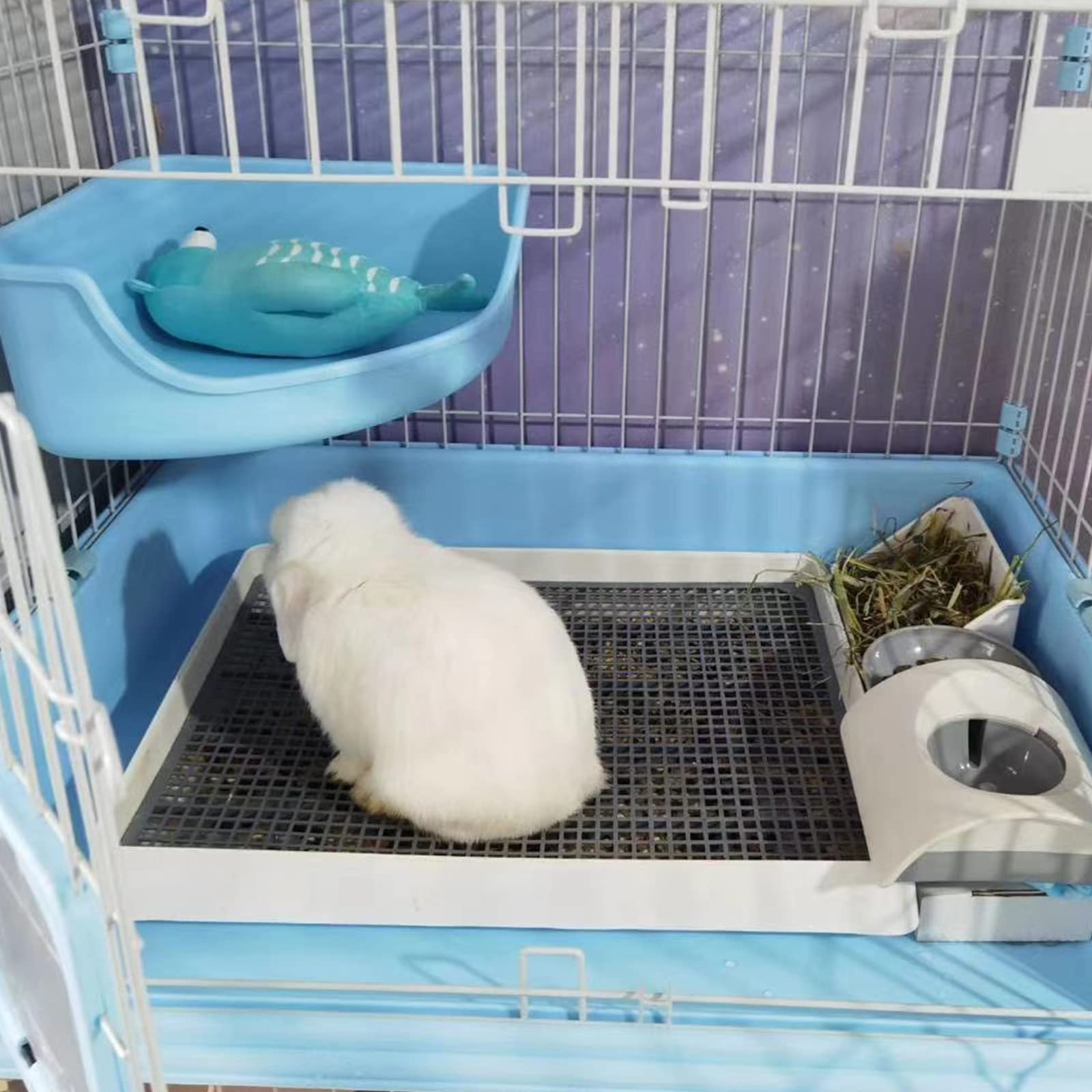 Amazon | wcgfoever うさぎ トイレ 大きい スノコ 飼育ケージに内装