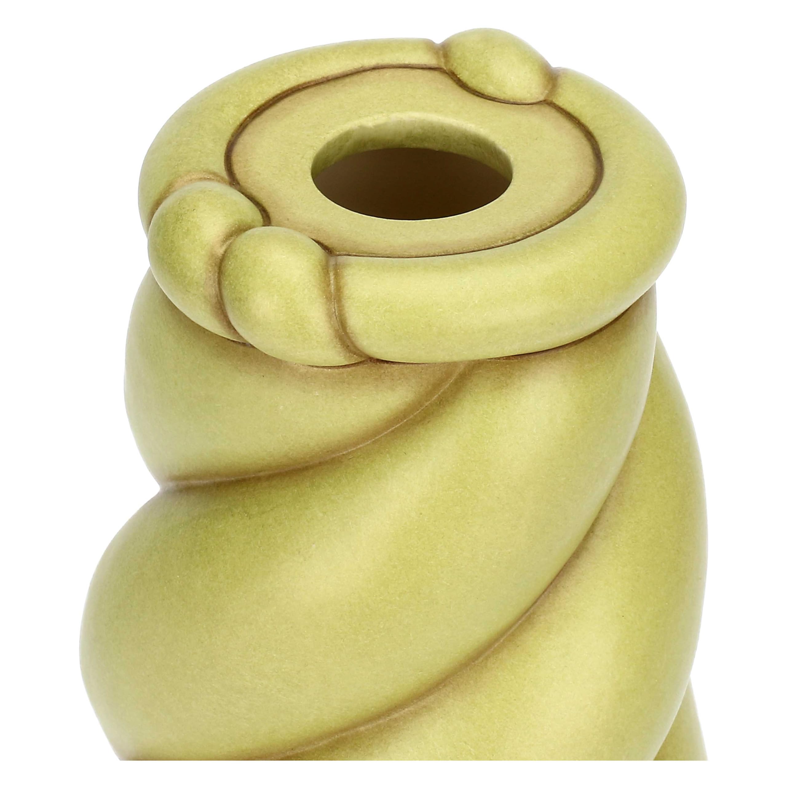 THUN - Vaso Twist, grande - ceramica - Collezione Giardino di primavera - 10.4 x 10.1 x 23.1 cm