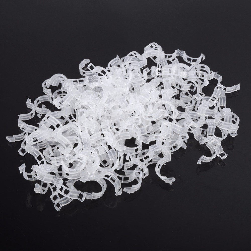 Generic Vegetarian Garden 100Pcs Mini Transparent Flower Plants Grafting Clips for 2. 0-4. 5mm Seedlings Tied Branch Tendril Clip/Clamp (B076TRFGC4) Amazon Price History, Amazon Price Tracker