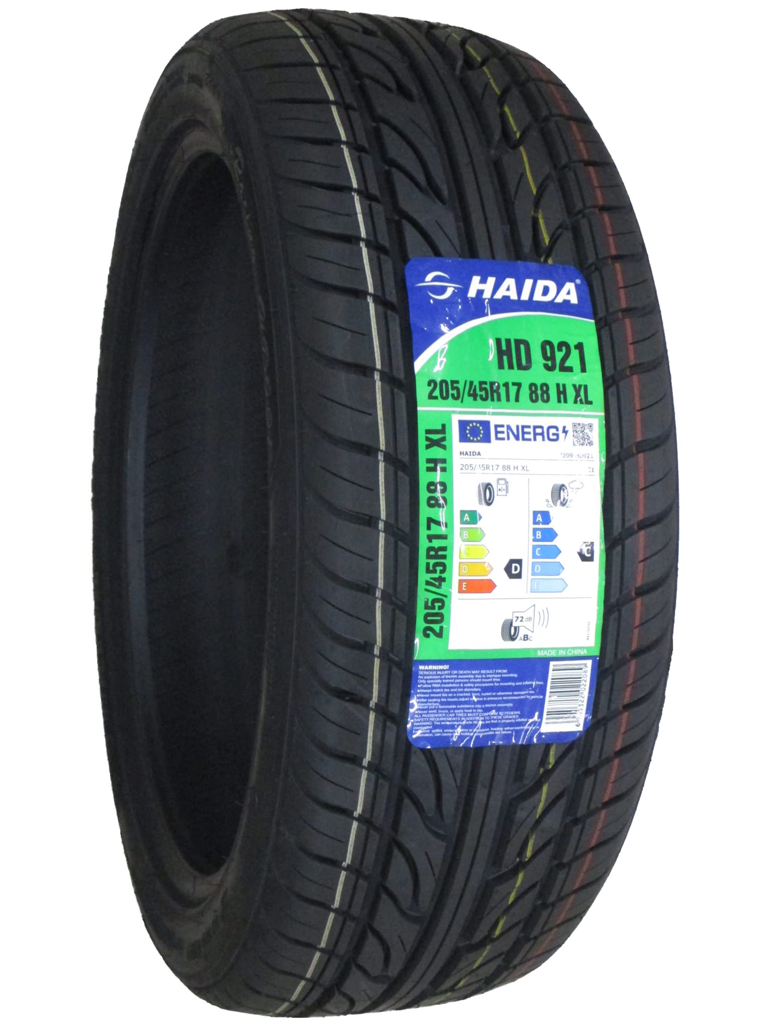 Amazon.co.jp: ハイダ(HAIDA) サマータイヤ HD921 205/45R17 88H : 車
