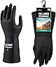 ショーワグローブ(Showaglove) 【レイングローブ・アウトドアテムレス・透湿防水】 TEMRES 04advance Lサイズ ブラック 防水グローブ防寒インナーなし カフなし