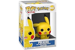 Funko Pop! Games: Pokémon - Pikachu (Sitting), 3.75 inches