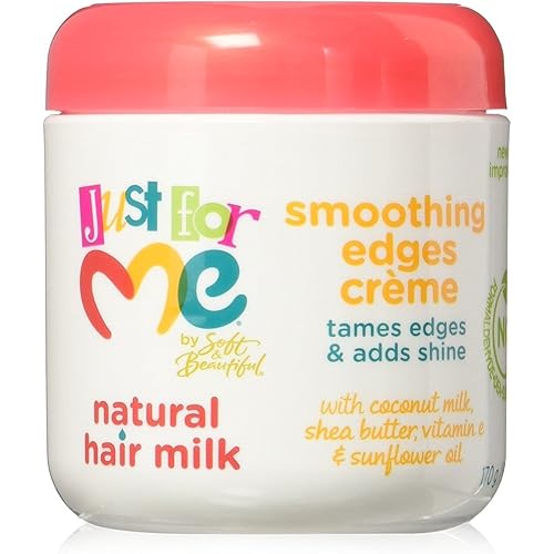 Just For Me Hair Milk Smoothing Edges Creme Hair Styler, 6 Ounce