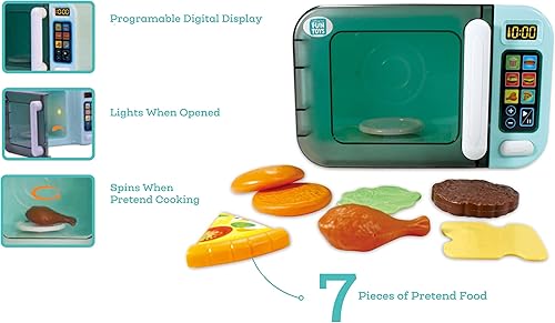 Miniatura 4 de My First - Juego de luces y sonidos para microondas diseñado para niños a partir de 3 años, multicolor