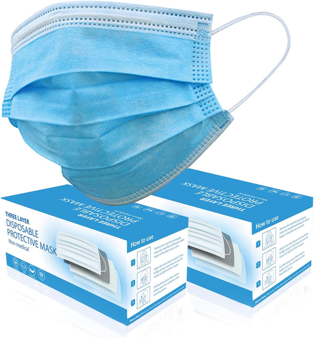 KEPLIN Face Cover, Pack of 100