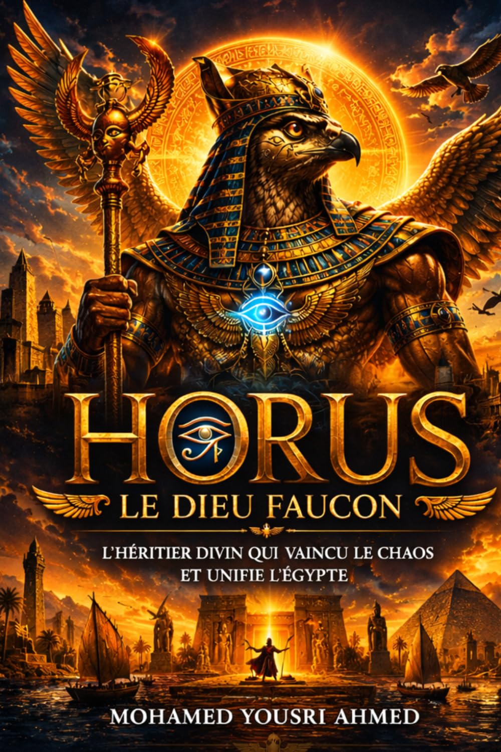 Horus : Le Dieu Faucon: L'Héritier Divin Qui a Vaincu le Chaos et Unifié l'Égypte