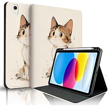 for iPad 11th A16 11-inch 2025 / 10th Generation 10.9-inch 2022 Cat Case