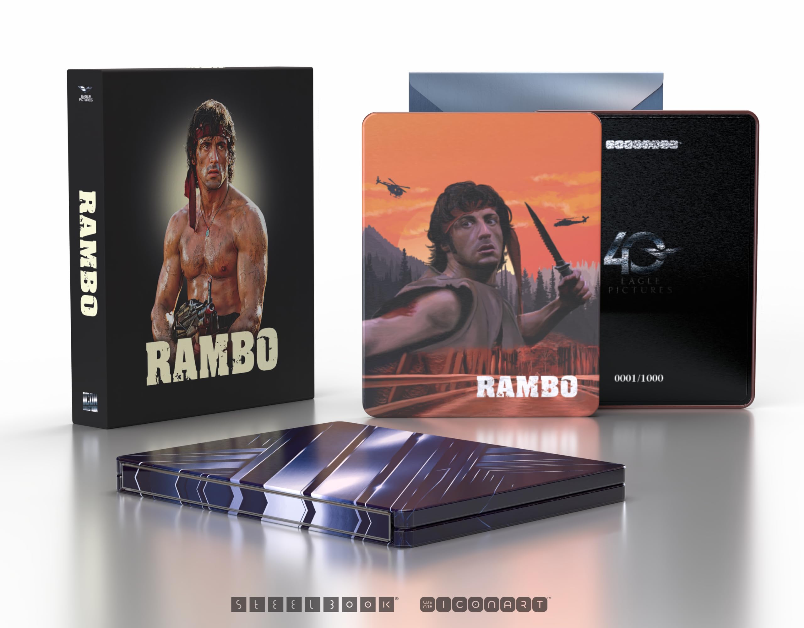 Cofanetto Rambo - Icon Collection - 4K Uhd (5 Dischi 4K Uhd)